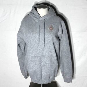 Vintage Gildan Light Grey EPS Edmonton Police Services Hoodie S